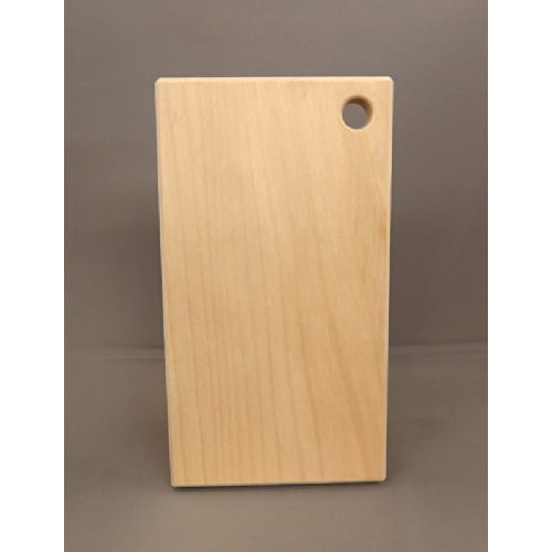 Katajiya Wooden Chopping Board, Ginkgo, Natural Wood, Solid Piece, Small Size [300 x 162-165mm, Thickness 23mm] - Re-sharpening Service Available