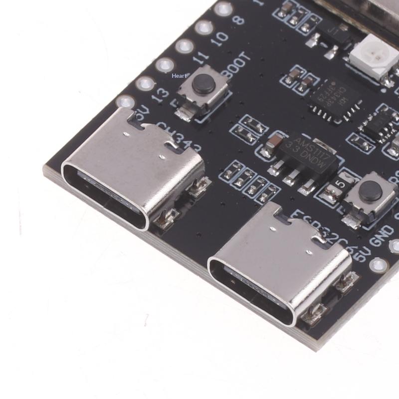 1 Комплект Wifi6 Совместимый с Bluetooth Для Arduino Zigbee Nano Esp32-C6-N4 Плата разработки Esp32-C6 Core Board