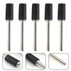 12.7mm Sanding Mandrels 3.17mm 6.35mm Black Silver