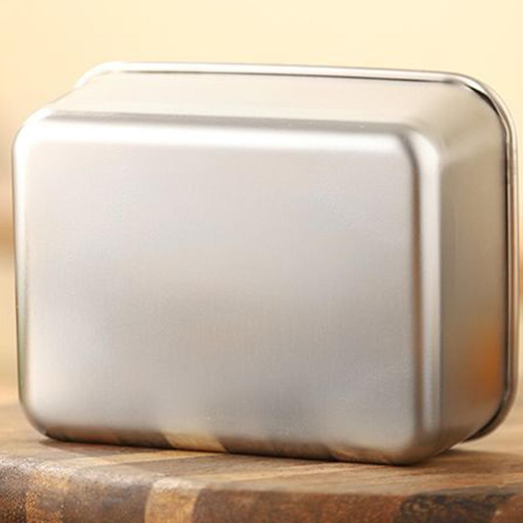 Коробка для хранения свежих продуктов из нержавеющей стали, коммерческая комплектация, оснащенная коробкой для овощей и небольших ингредиентов, запечатанная крышкой, коробка для хранения свежих фруктов