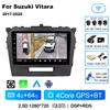 Автомагнитола Android 14 Carplay Auto Qualcomm Мультимедийный плеер для Suzuki Vitara 2017 2018 2019 2020 Авторадио Стерео Головное устройство