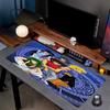 Saint Seiya Print Mouse Pad, Anti‑Slip Desktop keyboard Mat, for PC Laptop Gaming Working Daily Use, Cool Festival Surprise Gift