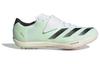 Шиповки для прыжков в высоту Adizero Adidas 'White Green Spark' ID7243