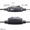 SANWA SUPPLY Гарнитура совместимая с 4-контактным разъемом MM-HS408BK