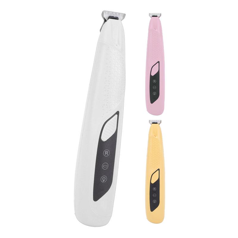 Dog Trimmer Dog Trimmer with LED Light Rechargeable Electric Cat Grooming Clippers for Feet Small Area Hair