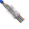 100pcs Cat5e RJ45 8P8C Network Cable Modular Plug Network Connector 8P8C
