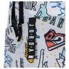 Jordan Colorful Graffiti Print Backpack Large Unisex backpack White JD2533200AD-005