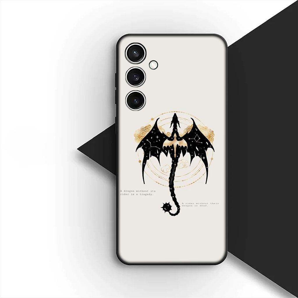 Чехол для телефона для Xiaomi Poco C75 C65 C71 C85 X7 X6 M7 F7 F8 Ultra F6 Pro Мягкий силиконовый чехол Книги Четвертые Крылья