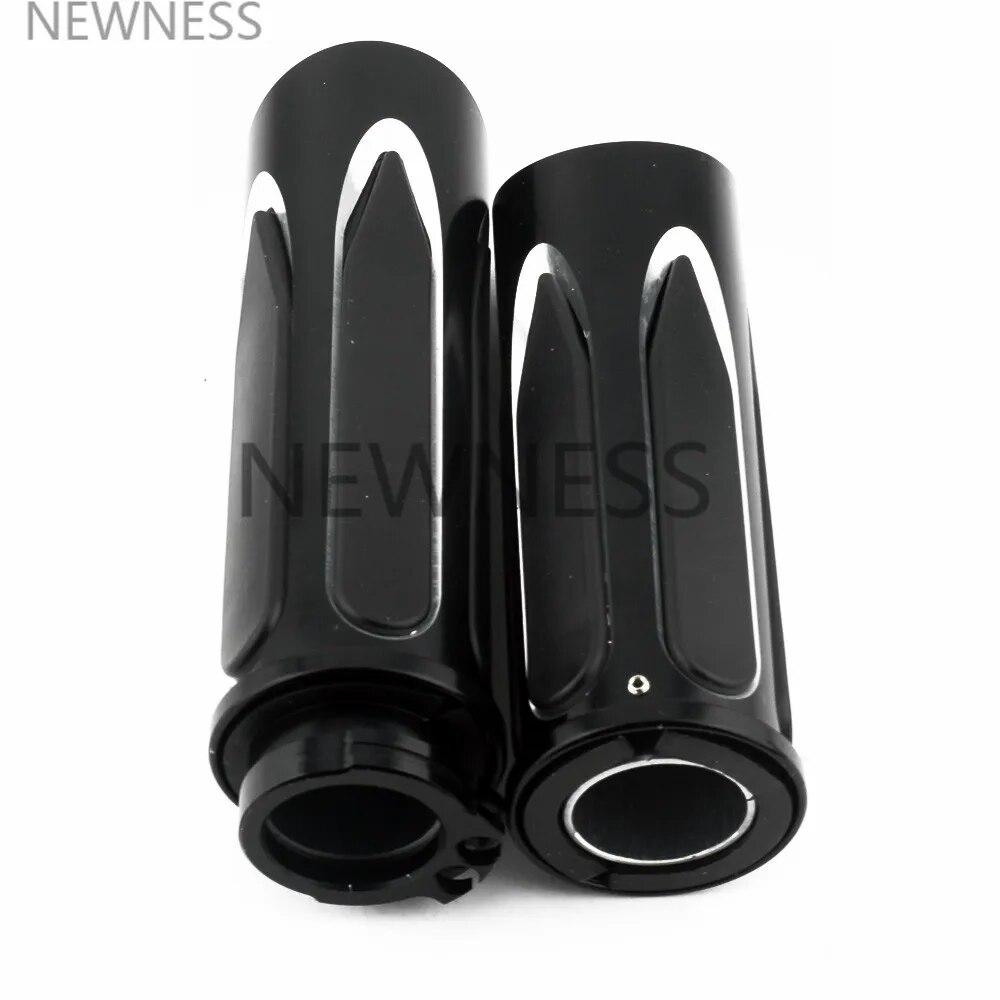 1" 25mm Motorcycle Handle Bar Hand Grips For Harley Davidson Road King Softail Custom Bobber Chopper Sportster XL883 XL1200