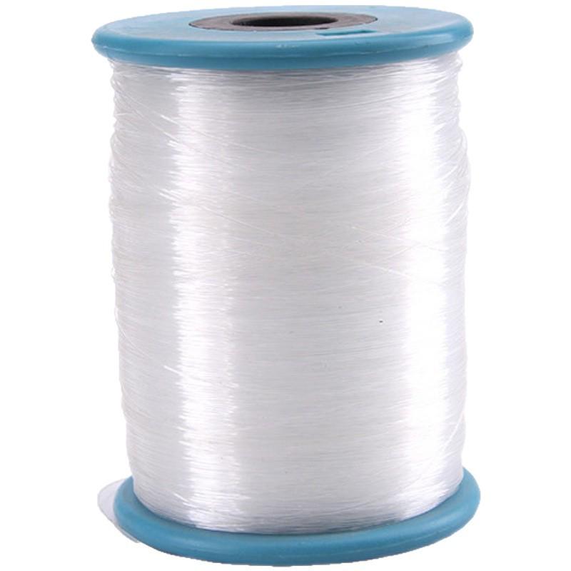 Неэластичная плетеная леска - Прозрачный кристальный дизайн кольца, Маленькая катушка для DIY и проектов ручной работы