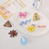 Expression Hairpin Set: Sweat Drop, Speechless, Soybean Clips, Water Drop, Side Clip - Trendy Accessories.