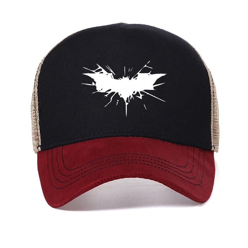 Bat Be Entangled In The Cobweb Hat man women Outdoor Mesh breathable Trucker Hat cartoon bat Baseball Cap Gift Hat