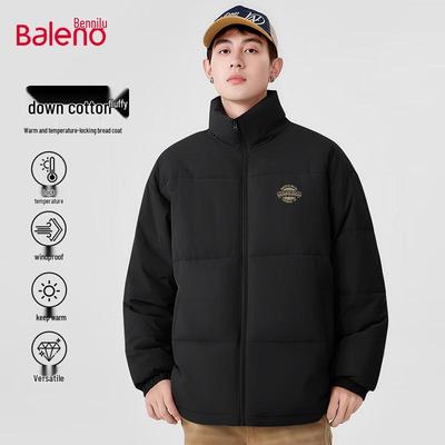 Мужская утепленная зимняя куртка Baleno со стойкой