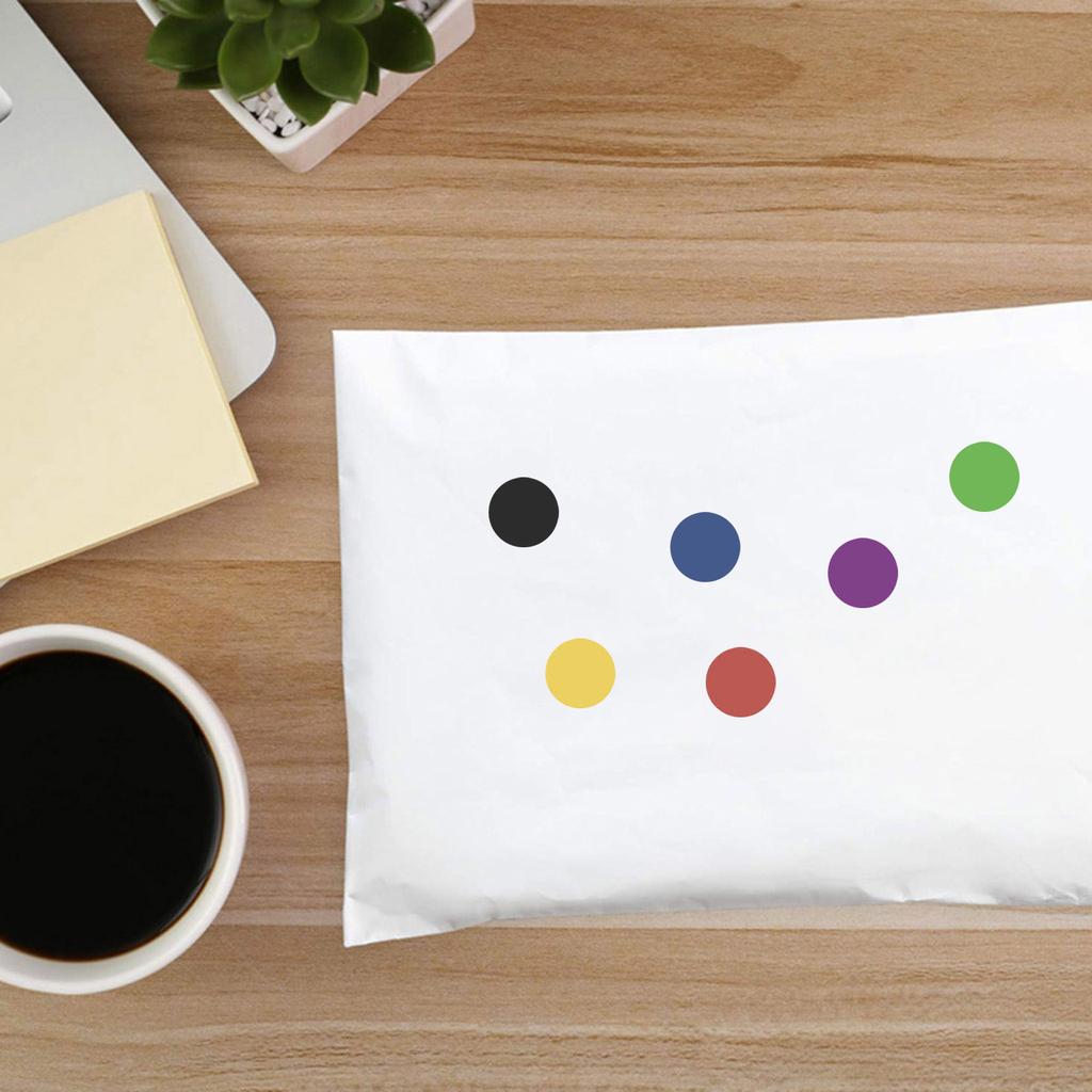 1000Pcs Colored Round Dots 13mm Small Dot Sticker Self Adhesive Round Label For Teachers Students Office Workers