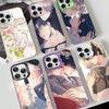 Чехол для телефона с аниме-рисунком «Дерево без корней» для iPhone 17 16 15 14 11 12 13 Pro Max Pro Plus Цветная серебристая крышка