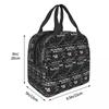 Big Time Rush Band Insulated Lunch Bag for Women Office Cooler Thermal Food Box Tote Portable Lunch Boxes Container