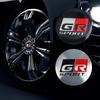 4pcs/set 56mm Car Wheel Center Stickers Hub Cap Decal for Toyota GR Sport Logo C-HR RAV4 Avensis 4runner Prado Camry Corolla