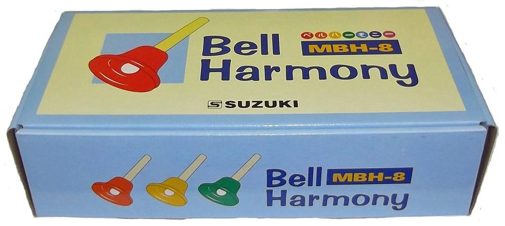 SUZUKI Bell Harmony Ручной тип 8-клавишный Базовый набор MBH-8