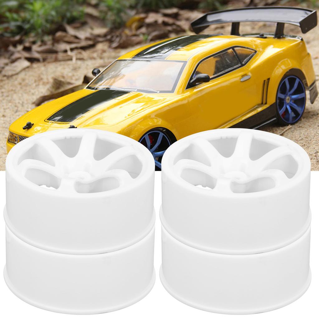 1/10 Racing RC Car Wheel Plastic Wheel Hub RC Car Spare Accessory On Road Racing Car(Gold )