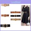 Stylish Retro Waist Belt For Women In Brown Black And Beige Elegant Dress Enhancer