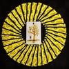Shadowland Lenormand 9*6см: Путешествие из 36 карт в Тени и Свет | Уникальная Готическая Колода Чернил и Акварели Двойное тиснение