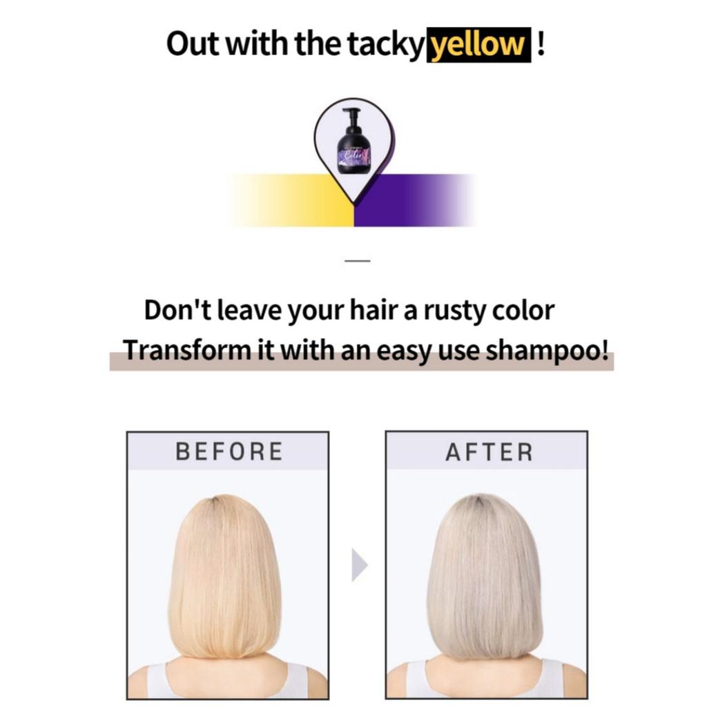 Mise En Scene HELLO BUBBLE COLOR ШАМПУНЬ 400мл (Розовый, Фиолетовый) 2type