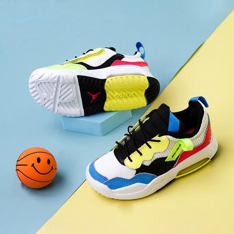 Jordan MA2 Comfortable Cushioning, Wear Resistant Low top Kids' Running Shoes Multicolor Children Aged 3 7 Years Old CW6595-110
