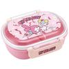 Kids' Lunch Box, 1 Tier, 360ml, with Inner, Dome-Shaped, Fluffy Meal Container, Antibacterial, Made In Japan, My Melody, Ushiro-Shiro, Sanrio D
