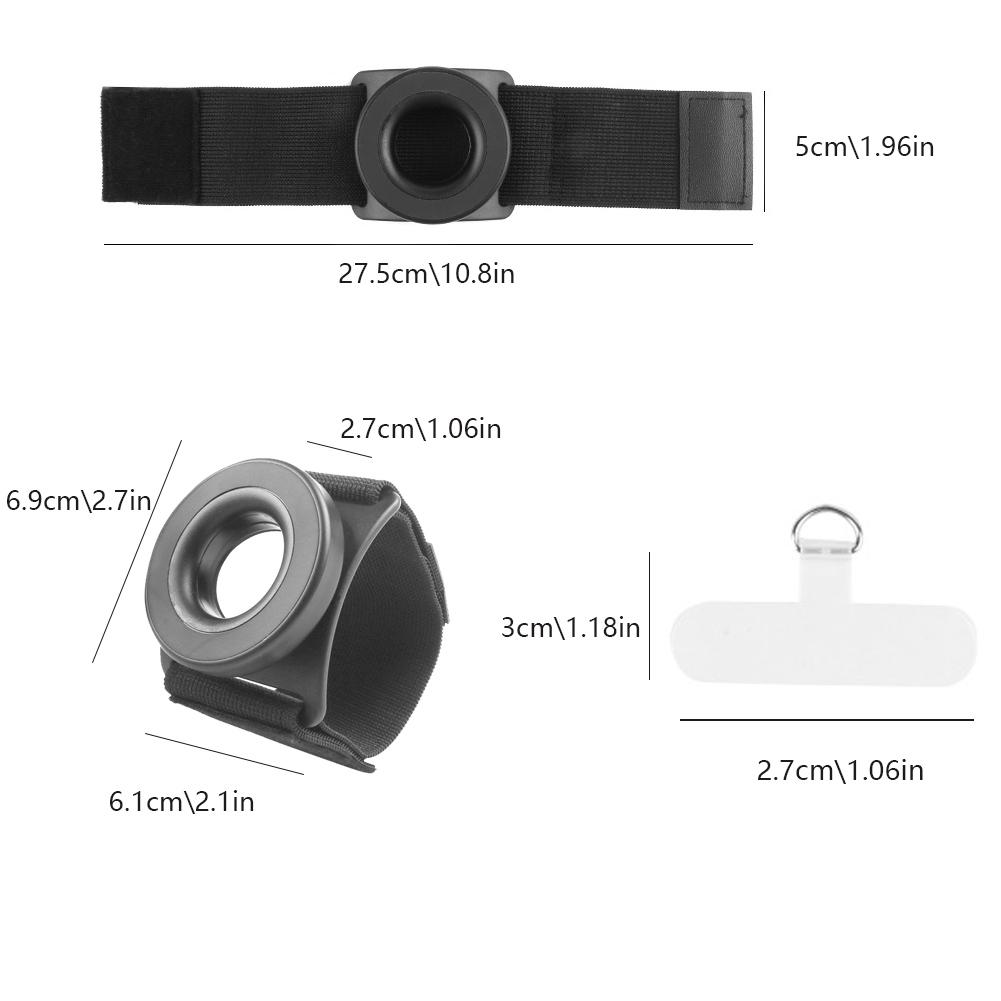Магнитный держатель для телефона на запястье Универсальный кронштейн с быстрой фиксацией с вращением на 360° для райдера Фитнес Прямая трансляция Навигационный кронштейн