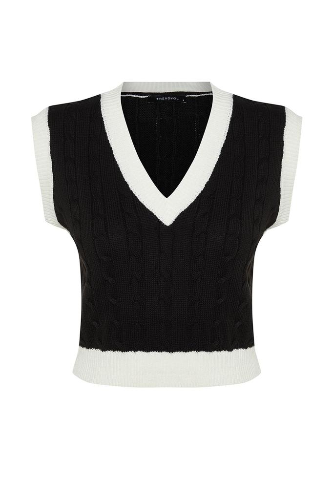 Women's Elegance Style Sweater Stone Crop Hair Knitted Knitwear Sweater
