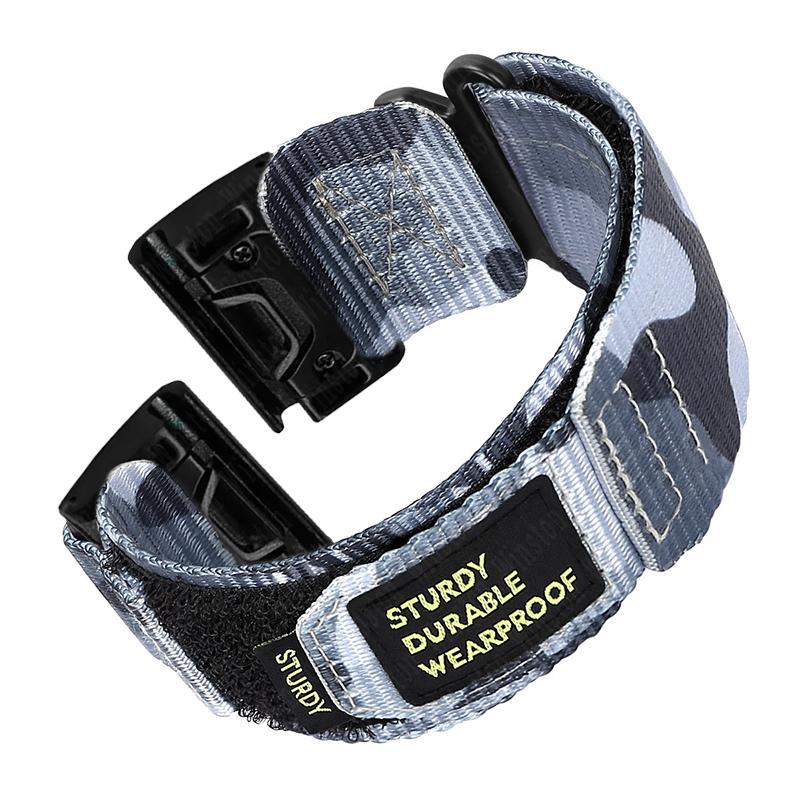 Quick Nylon Band for Garmin Watch Instinct 2X Tactics Strap Fenix 6X Pro 5X Plus 7X 26mm 22mm Replacement Sport Release Bracelet