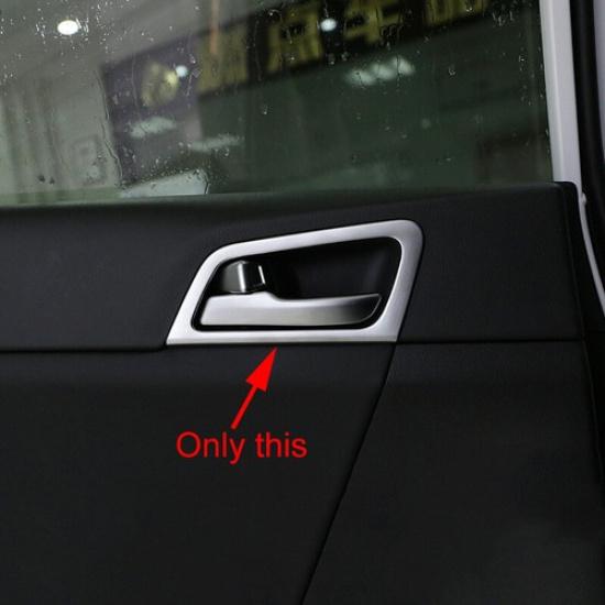 Матовый Хром Накладки на Ручки Внутренних Дверей для 2017- Kia Sportage QL