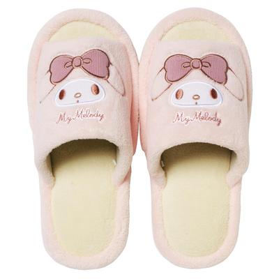 Sanrio My Melody Удобные для ходьбы Стильные розовые 262191 Комнатные Отличные для гостей Милые, Удобные, [Nippon Slippers] [Персонаж] 22см-24см Тапочки,
