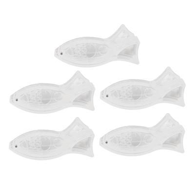 5 шт. Ручная соковыжималка для лимона, милая форма, портативная, прозрачная соковыжималка для фруктов для дома, ресторана