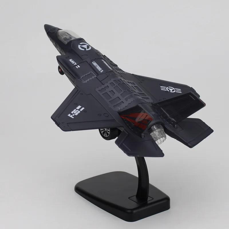 J15 F16 F22 Серия Самолетов Вертолет Apache Истребитель из Сплава Звук Свет Эхо Военный Продвинутая Модель Автомобиля Коллекционные Предметы