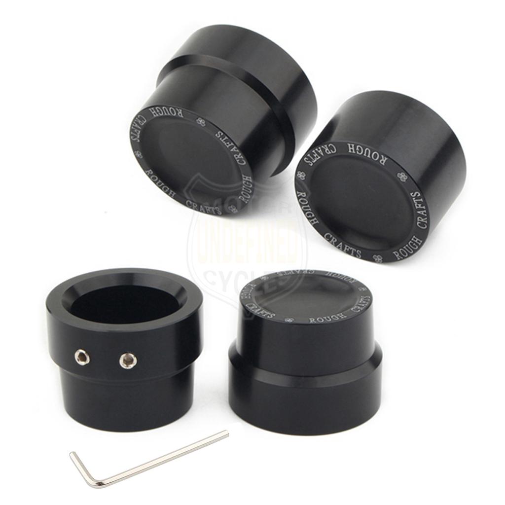 Motorcycle Aluminum Front Rear Axle Nut Cover For Harley Touring Road Glide Sportster Iron 883 Dyna Low Rider Softail Street Bob