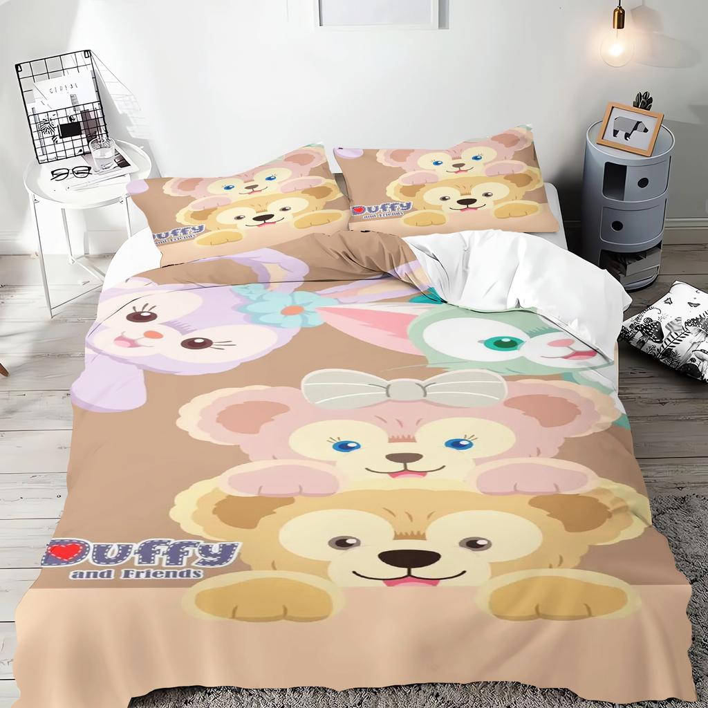 Duffy StellaLou 3-предметный 1 пододеяльник Комплект постельного белья из одного предмета Comforte Luxus Изысканный подарок на день рождения 100% полиэстер Домашний декор