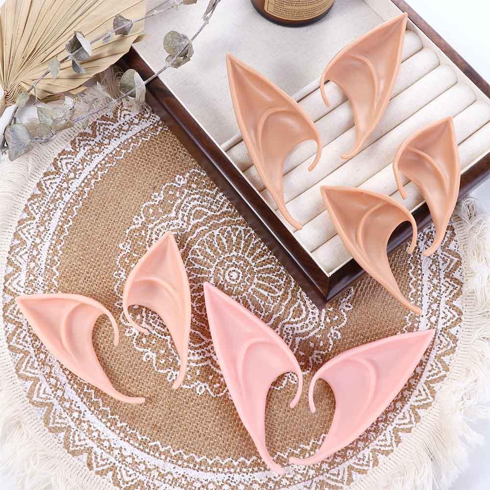 Role Play Cos Accessories Photography Props Elf Ears Ear Cuff Jewelry False Ears Women Earrings