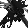 Gatuida Wild Boar Weather Vane Metal Garden Decor Wind Direction Indicator Outdoor Yard Stake