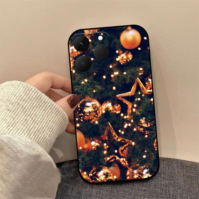 Рождественский чехол для Realme 14 13 15 Pro Plus 14X 15T 14T Funda Модный мягкий силиконовый TPU чехол для телефона для Realme 14 Pro Lite Coque