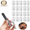 Thumb Manual Razor Straight Edge Haircut Beard Eyebrow Shaver Men Depilation Razor Hairdresser Trimming Replaceable Blades