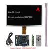 10.1 Inch HD 1024*600 LCD Screen HDMI Driver Board,Plug&Play for Raspberry Pi 4/5,Computer Auxiliary Display Split Screen Portable Monitor