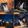 3-piece barbecue light set with magnetic base, LED barbecue light, adjustable barbecue light, 360-degree rotatable neck, grill light