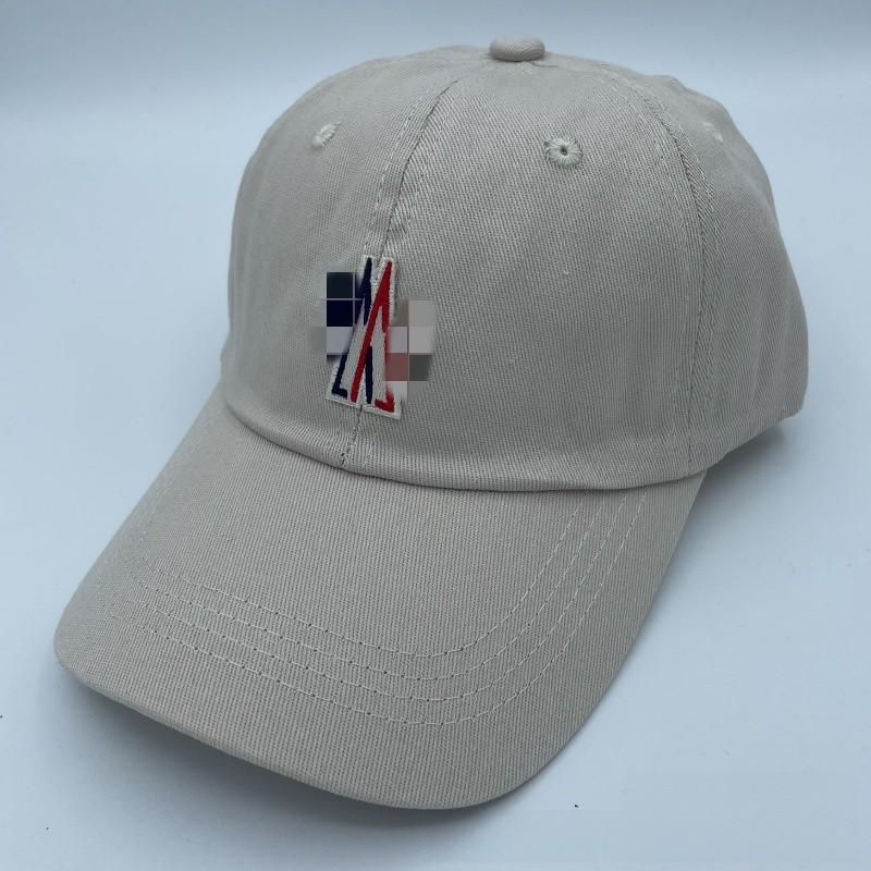 Baseball Cotton Classic Hat Breathable Sun Hat With Curved Brim For Casual Wear