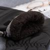 Winter Warmer Men Motorcycl Gloves Windproof Waterproof Touchscreen Internal Plush Anti-Slip Skin-friendly Men Cycling Gloves