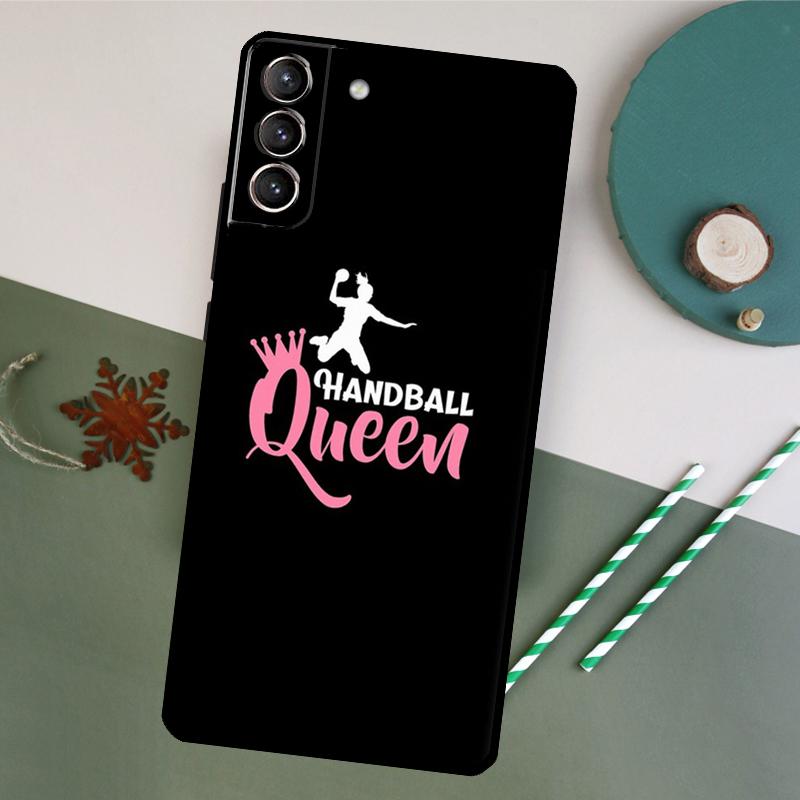 Play Handball Quotes Phone Case For Samsung Galaxy S26 S23 Ultra S20 S21 S22 S24 S25 Plus S10 S25 FE Back Cover