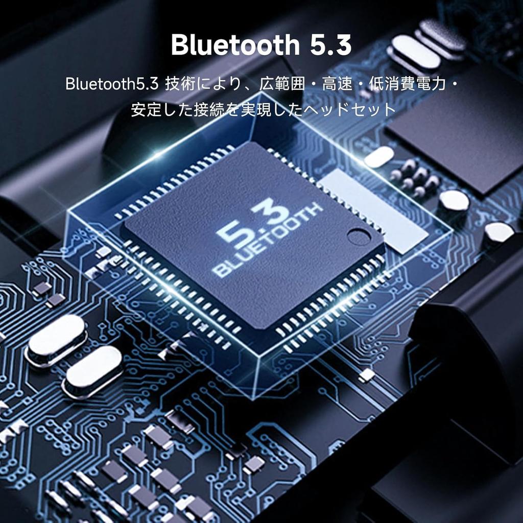 Bluetooth-гарнитура Boytond Supreme Bluetooth с длительным временем работы, поддержка двух устройств, шумоподавление, с одной Bluetooth-гарнитурой для левого и правого уха, физическое управление