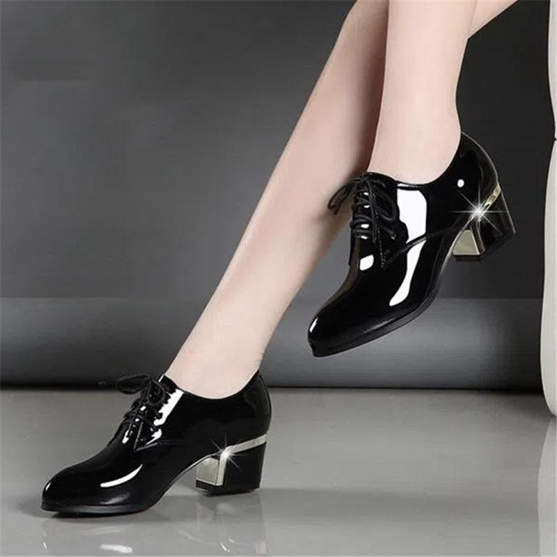 Botas Femininas Women Classic Wine Red High Quality Pu Leather Short Ankle Boots Lady Casual Sweet Black Boots A9005