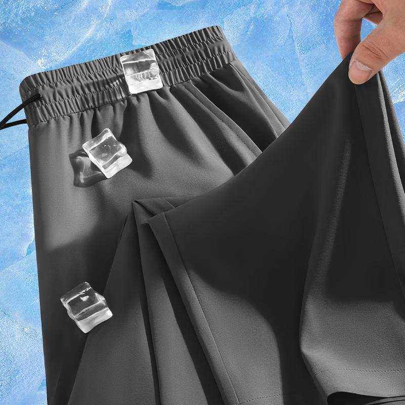 MINISO Men's Summer Quick-Dry Cooling Straight-Leg Casual Pants