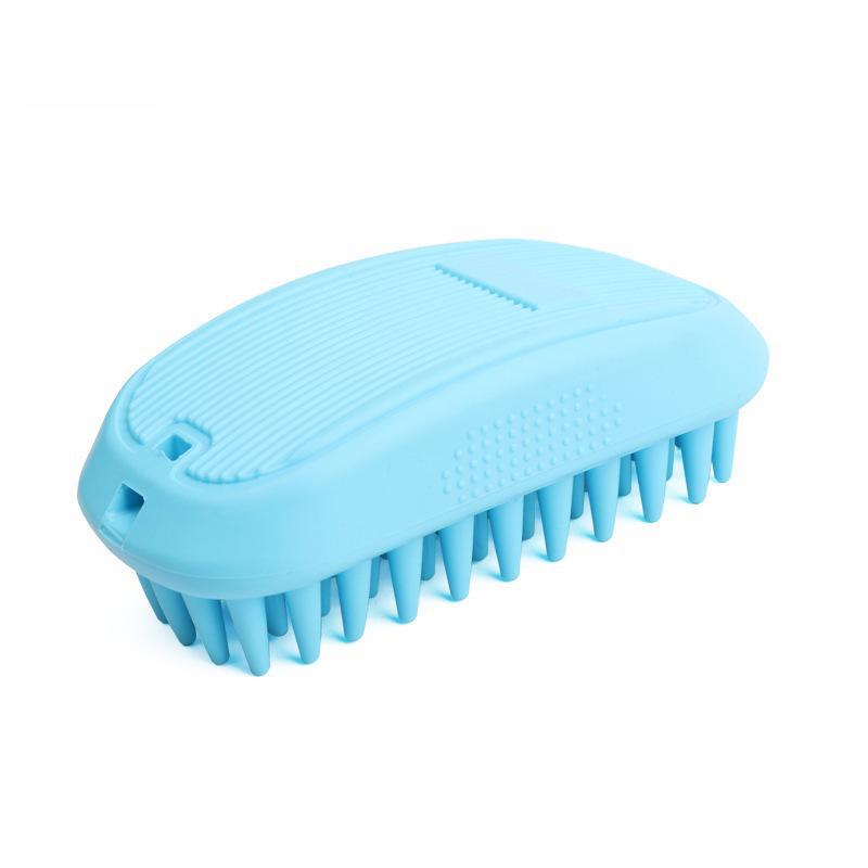 Pet Bath Massage Brush for Cleaning & Hair Removal